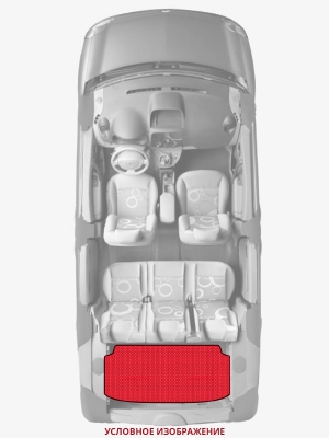 ЭВА коврики «Queen Lux» багажник для Volkswagen K70
